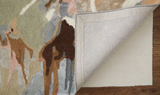 Feizy Dafney 8868F Tan/Gray/Green Area Rug Detail Image