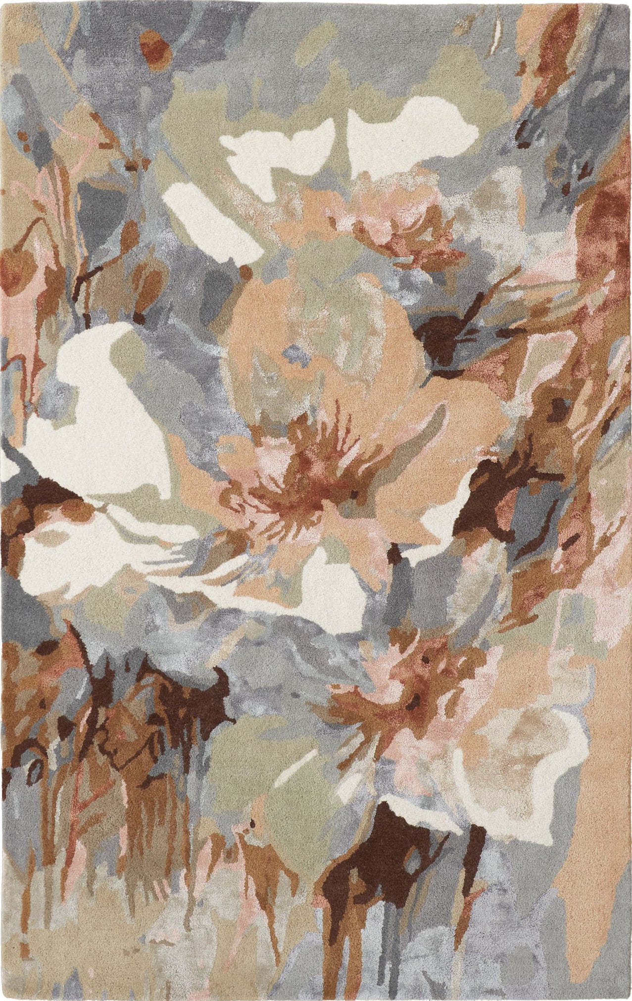 Feizy Dafney 8868F Tan/Gray/Green Area Rug main image