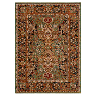 Karastan Spice Market Dhahar Aquamarine Area Rug Main Image