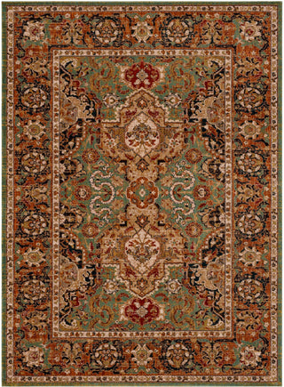 Karastan Spice Market Dhahar Aquamarine Area Rug main image