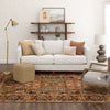 Karastan Spice Market Dhahar Aquamarine Area Rug Lifestyle Image