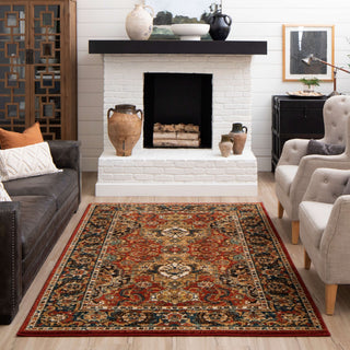 Karastan Spice Market Dhahar Garnet Area Rug Main Image