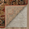 Karastan Spice Market Dhahar Garnet Area Rug Back Image