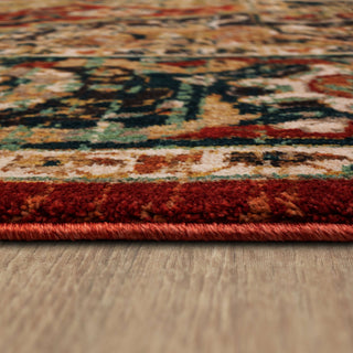 Karastan Spice Market Dhahar Garnet Area Rug Detail Image