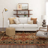 Karastan Spice Market Dhahar Garnet Area Rug Lifestyle Image