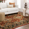 Karastan Spice Market Dhahar Garnet Area Rug Lifestyle Image