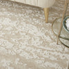 Nourison Divine DIV08 Sand Area Rug Room Image Feature