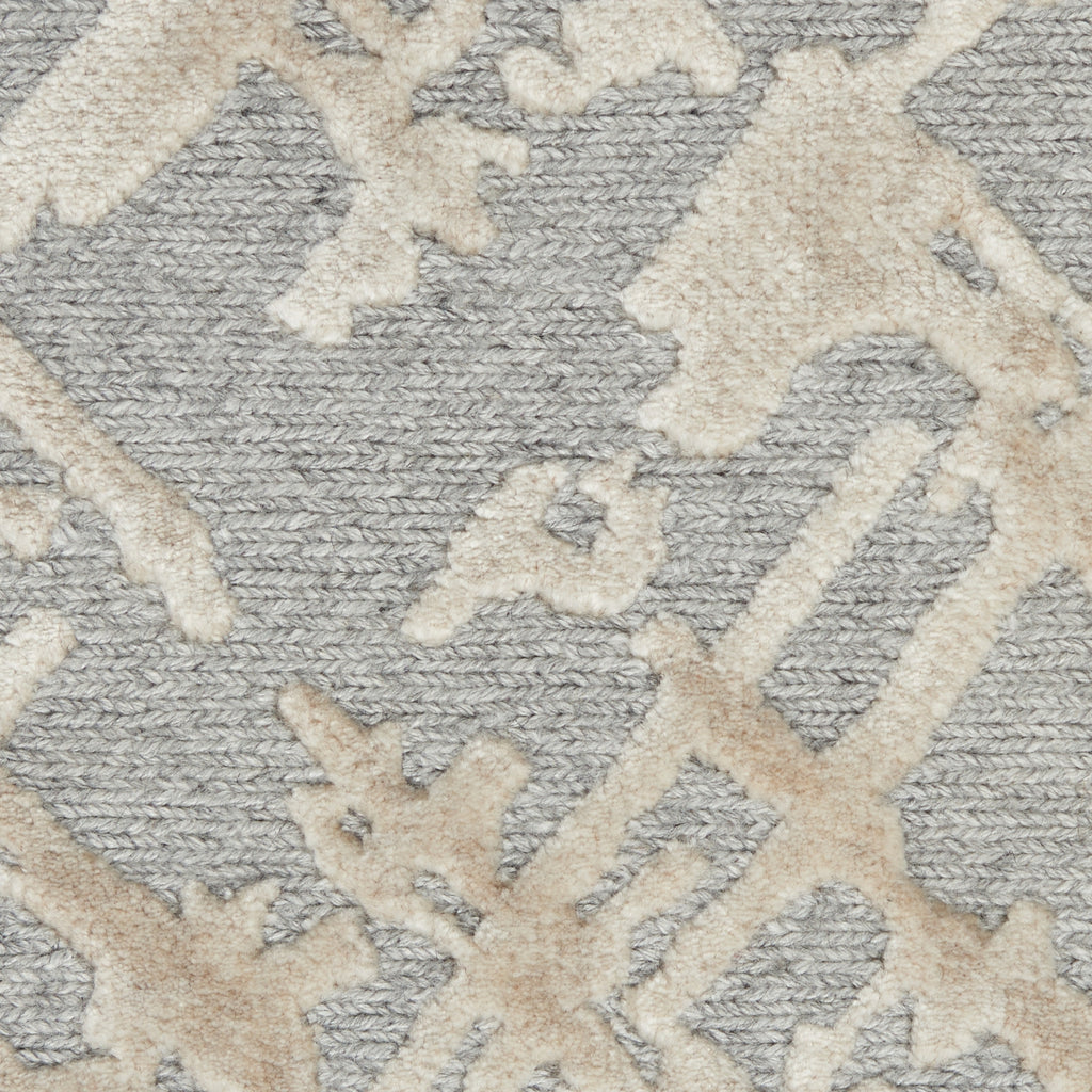 Nourison Divine DIV10 Sand Storm Area Rug Corner Image