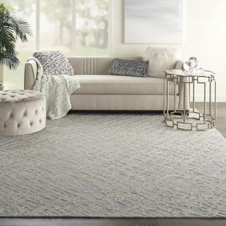 Nourison Divine DIV10 Sand Storm Area Rug Room Image Feature