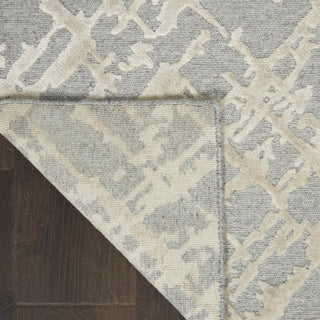 Nourison Divine DIV10 Sand Storm Area Rug Corner Image