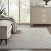 Nourison Divine DIV10 Sand Storm Area Rug Room Image Feature