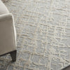 Nourison Divine DIV10 Sand Storm Area Rug Room Image Feature