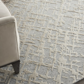 Nourison Divine DIV10 Sand Storm Area Rug Room Image Feature