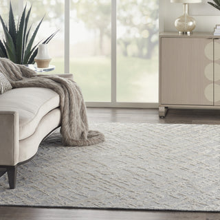 Nourison Divine DIV10 Sand Storm Area Rug Room Image Feature
