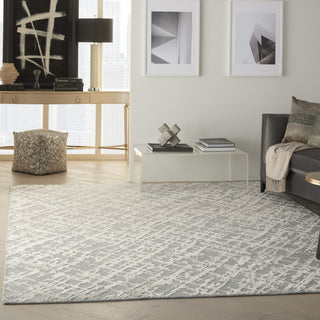 Nourison Divine DIV10 Sand Storm Area Rug Room Image Feature