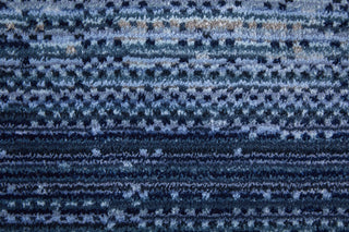 Feizy Deja 39PJF Blue/Silver Area Rug Corner Image