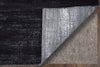 Feizy Deja 39PJF Black/Silver/Gray Area Rug Detail Image