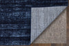 Feizy Deja 39PJF Blue/Black Area Rug Detail Image