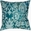 Livabliss Moody Damask DK-003 Deep Teal Swatch Image