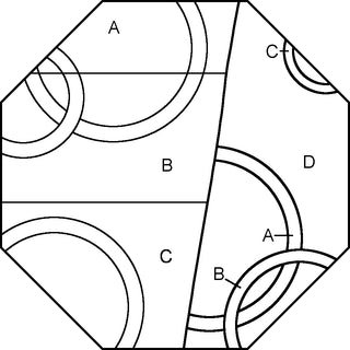 Dalyn Aero AE1 Robins Egg Area Rug Octagon Main Image