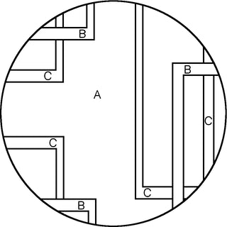 Dalyn Aero AE1 Robins Egg Area Rug Round Main Image