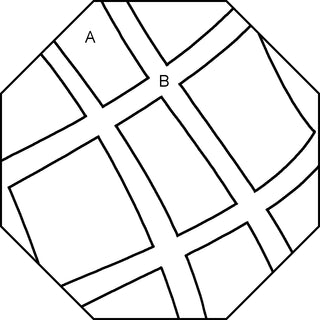 Dalyn Aero AE1 Robins Egg Area Rug Octagon Main Image