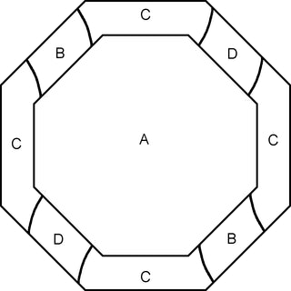 Dalyn Aero AE1 Robins Egg Area Rug Octagon Main Image