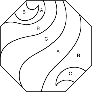 Dalyn Aero AE1 Robins Egg Area Rug Octagon Main Image