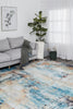 K2 Denali DN-715 Turquoise/Spice Area Rug