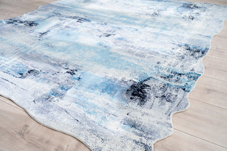 K2 Denali DN-719 Azure/Grey Area Rug