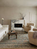Loloi Dominic DOM-03 Slate/Multi Area Rug Lifestyle Image Feature