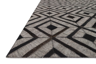Loloi Dorado DB-02 Beige / Expresso Area Rug Corner Image