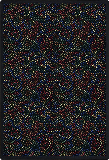 Joy Carpets Kaleidoscope Dots Aglow Multi Area Rug