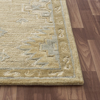 LR Home Dreamscape 82443 Beige/Pastel blue Area Rug Corner Image