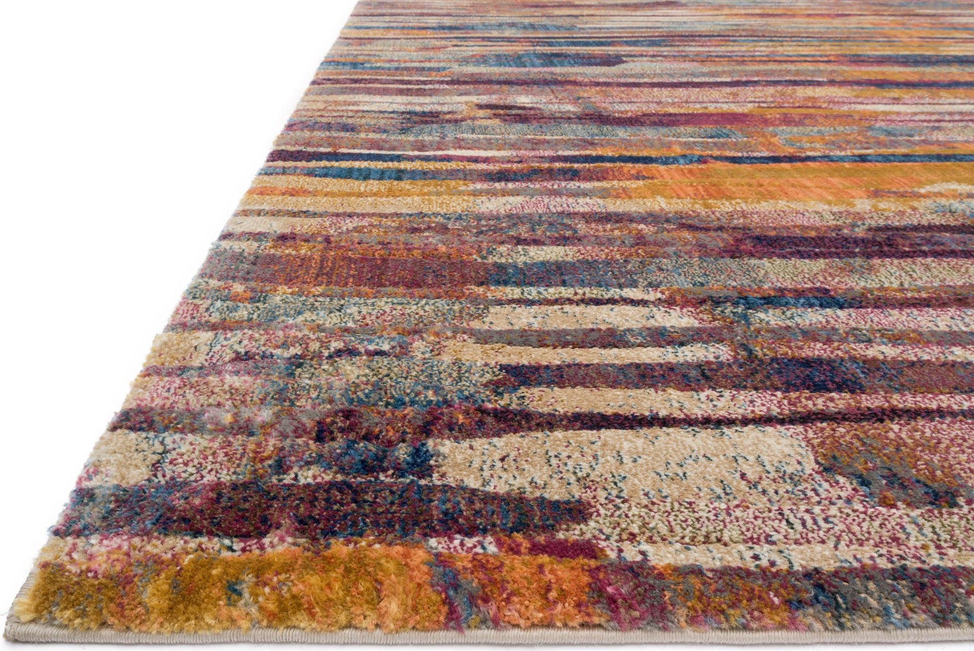 Loloi Rugs With Raspberry Loloi Dreamscape DM-03 Raspberry / Multi Area Rug – Incredible Rugs and ...