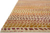 Loloi Dreamscape DM-10 Orange / Sunset Area Rug Round Image Feature