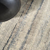 Ck089 Drift DRF03 Blue Area Rug by Calvin Klein Corner Image