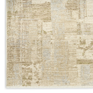 Ck089 Drift DRF04 Beige Grey Area Rug by Calvin Klein Texture Image