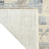 Ck089 Drift DRF04 Blue Beige Area Rug by Calvin Klein Corner Image