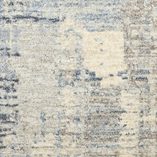 Ck089 Drift DRF04 Blue Beige Area Rug by Calvin Klein Swatch Image