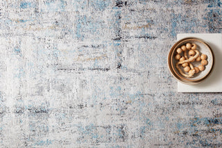 Loloi II Drift DRI-03 Ivory/Sky Area Rug Corner Image