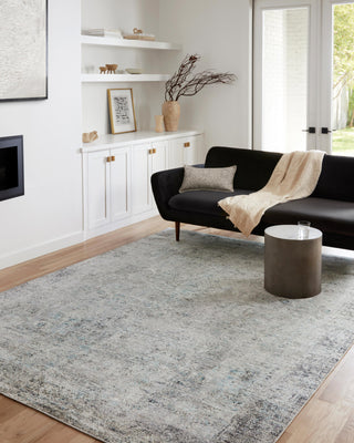 Loloi II Drift DRI-05 Ivory/Silver Area Rug main image
