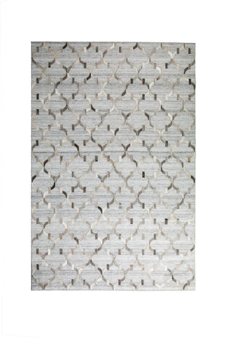 Auskin Leather And Wool Marrakesh Multi Area Rug main image