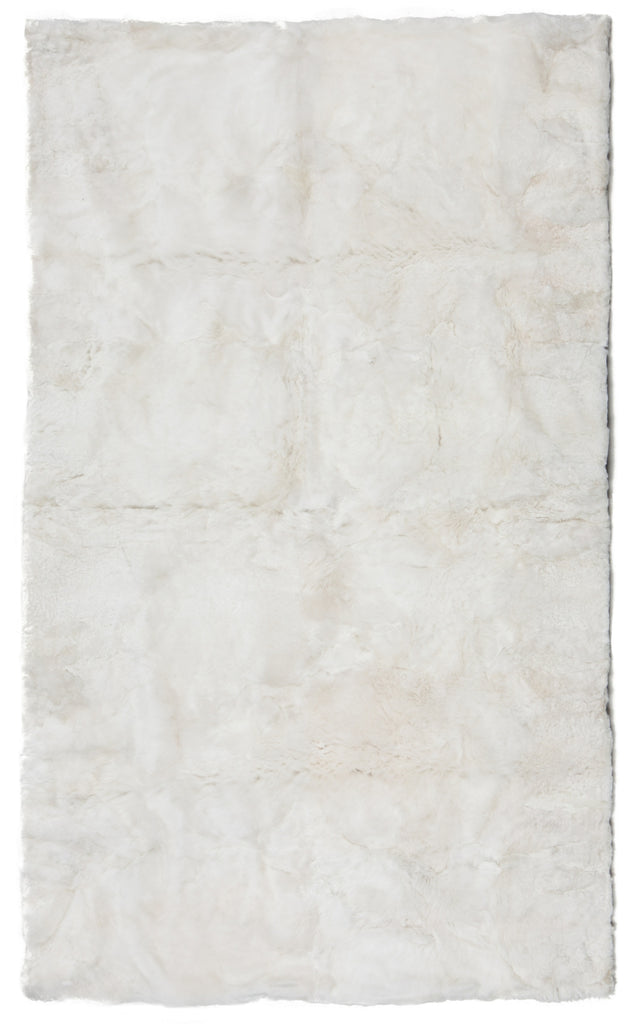 Auskin Alpaca Design Natural Ivory Area Rug main image