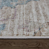 Feizy Dartmouth 39QKF Tan/Brown/Blue Area Rug Lifestyle Image