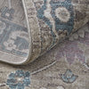 Feizy Dartmouth 39QLF Gray/Blue/Taupe Area Rug Detail Image