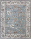 Feizy Dartmouth 39QNF Blue/Ivory/Brown Area Rug main image