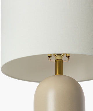 Surya Darius DRU-001 Beige Lamp Detail