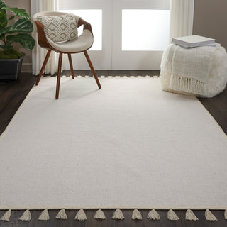 Nourison Otto DS600 Ivory Area Rug Corner Image
