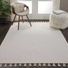 Nourison Otto DS600 Ivory Area Rug Corner Image
